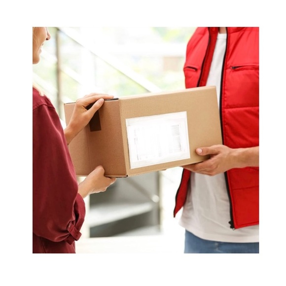 25 PACK! Adhesive Packing Label Pouches 7.5x5.5” - Picture 6 of 12